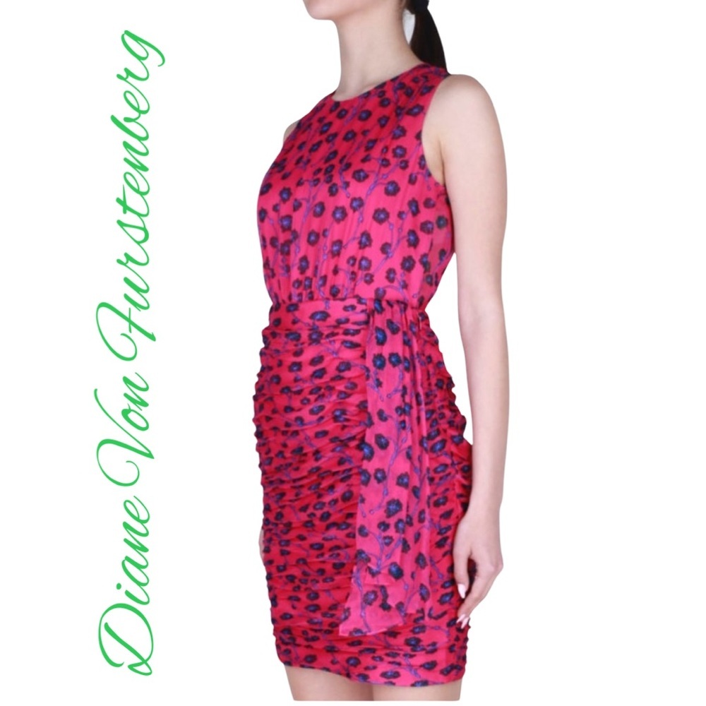 • Diane Von Furstenberg • Micah Silk Floral-Print •